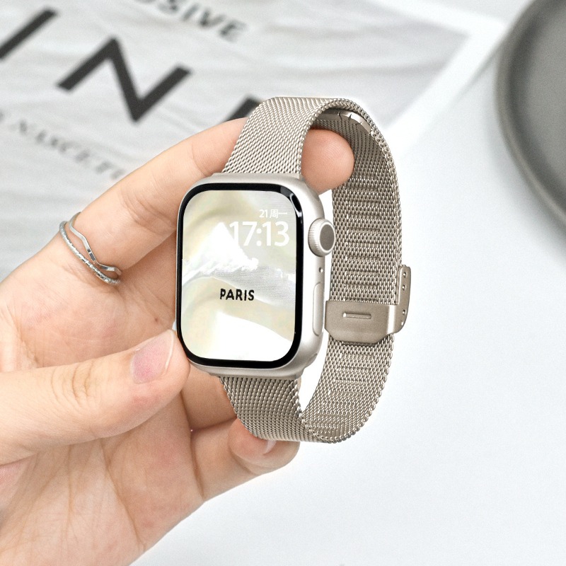애플 워치 밴드용 밀라네즈 루프, 44mm, 40mm, - Mesh Coil Strip 리뷰 및 가격